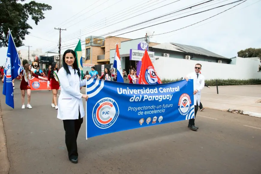 UCP de Pedro Juan celebra Independência do Brasil em desfile de 7 de setembro em Ponta Porã