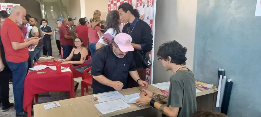 Carlos Bernardo destaca posse da nova direção estadual do PT/MS