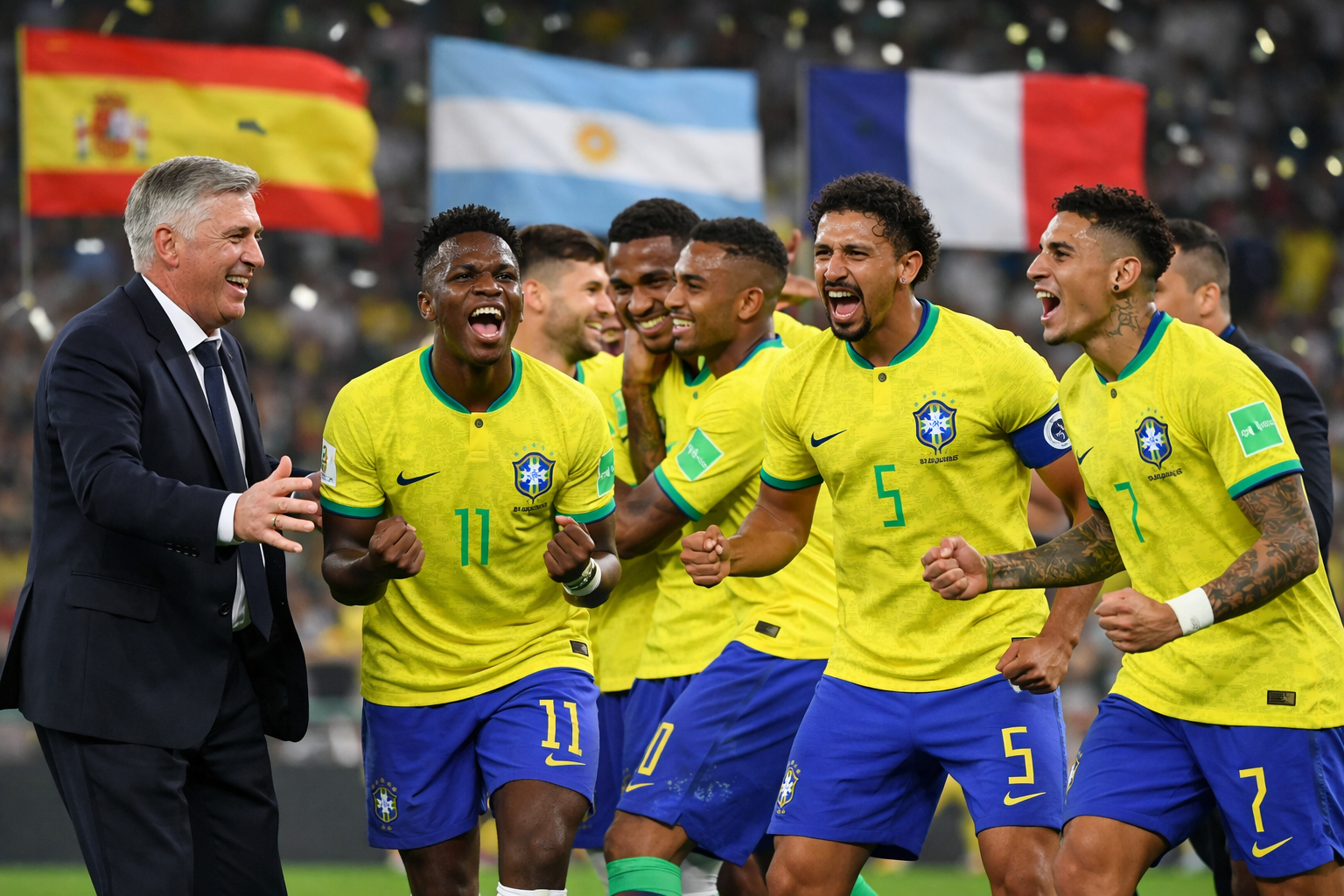 Brasil no top 4 da Copa 2026: site dos EUA vê Seleção entre favoritas ao título