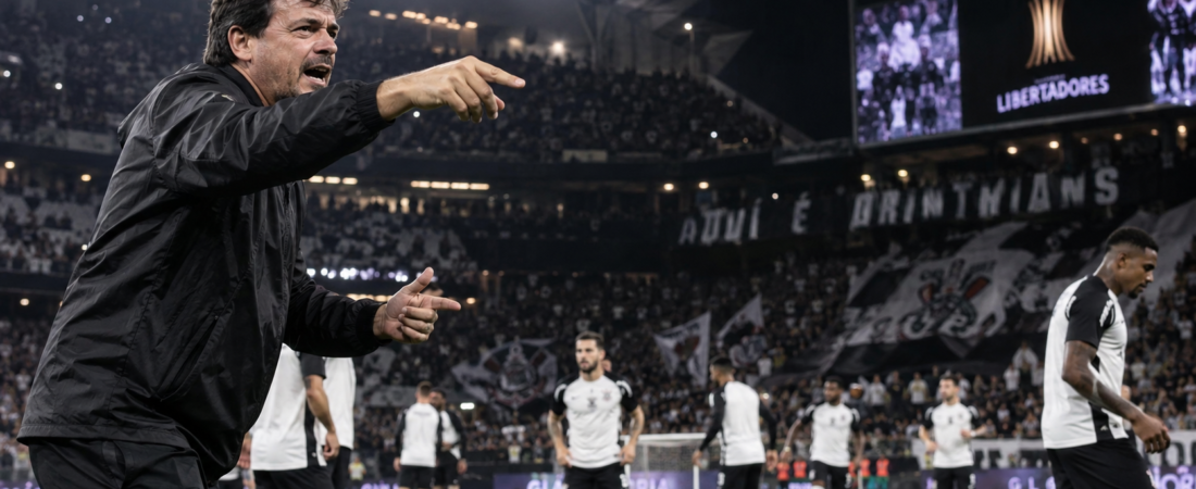 Corinthians poupa titulares e Diniz promete força máxima contra o Estudiantes na Libertadores