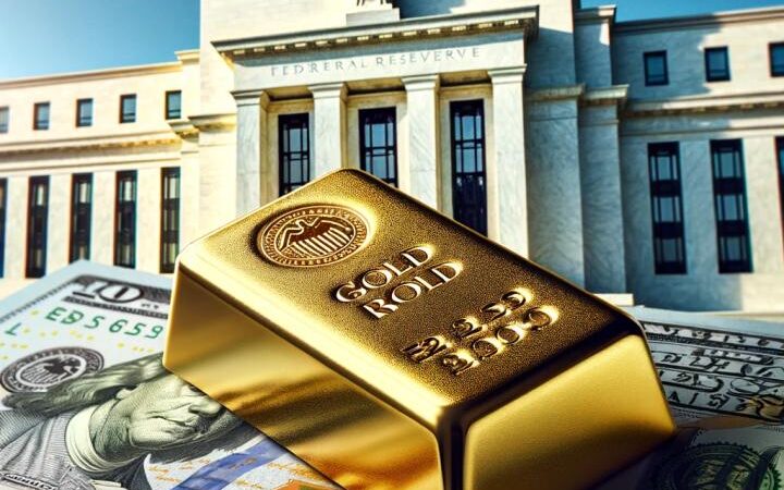 Ouro volta a subir enquanto investidores buscam proteção antes de decisão do Fed