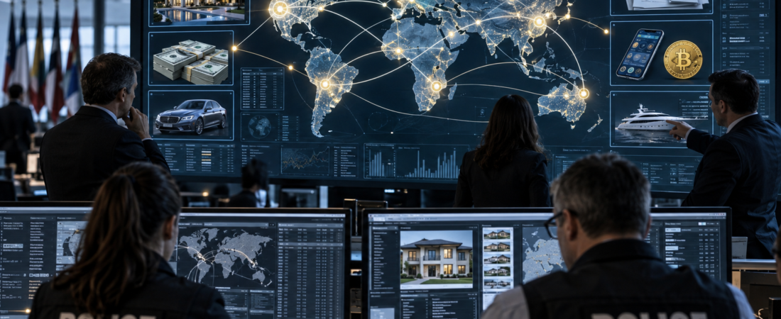 Interpol lança novo alerta internacional para rastrear dinheiro, imóveis e bens escondidos por criminosos