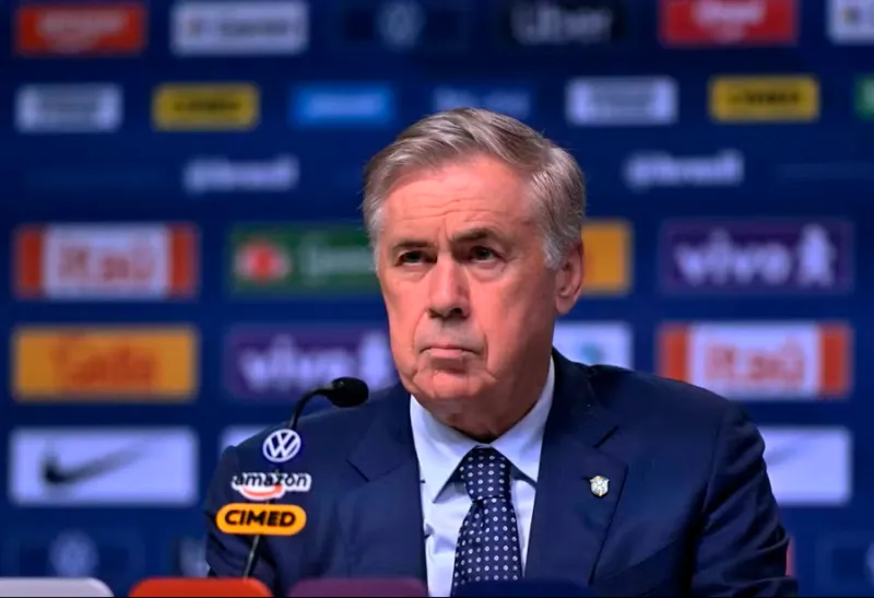 Ancelotti inicia renovação da Seleção com oito estreantes e dez jogadores do futebol brasileiro