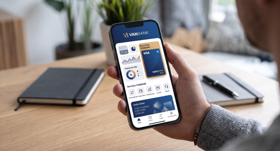 VANBANK: a conta digital para quem não tem tempo a perder!