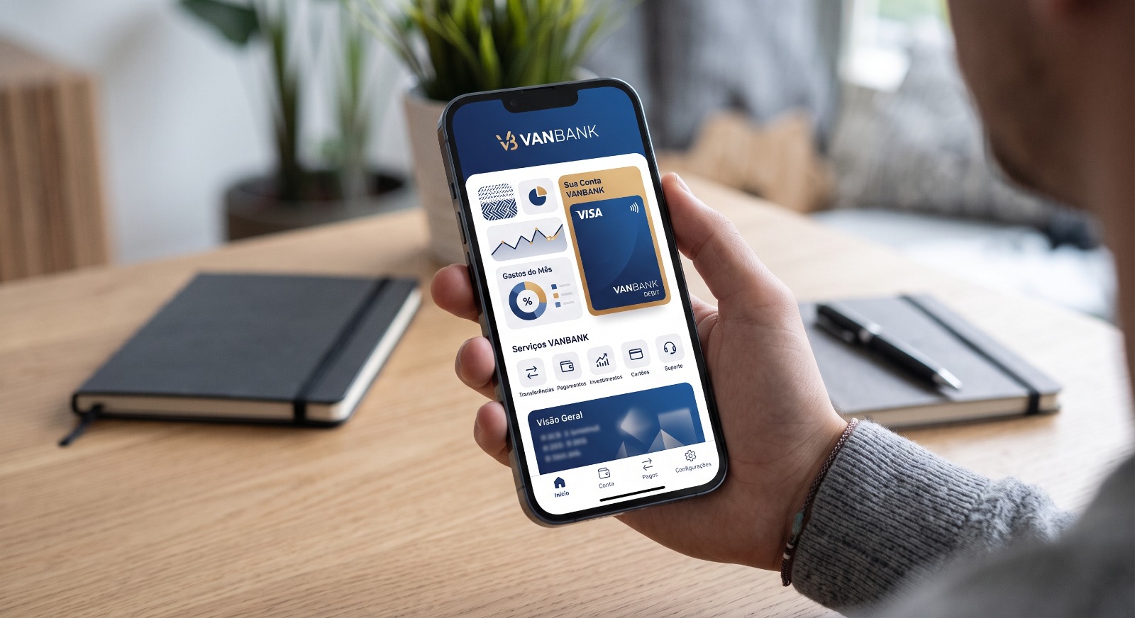 # VANBANK: a conta digital para quem não tem tempo a perder!