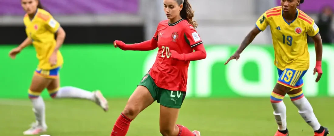 Portugal conquista primeiro ponto no Mundial Feminino Sub-20 após empate com a Colômbia